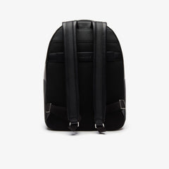 Chantaco Soft Leather Zip Backpack | Lacoste Mens