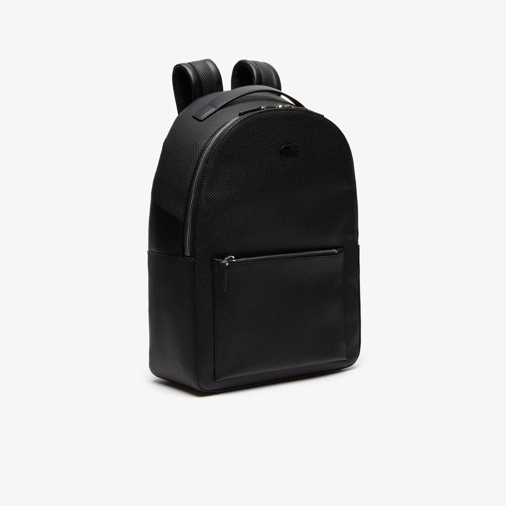 Chantaco Soft Leather Zip Backpack | Lacoste Mens