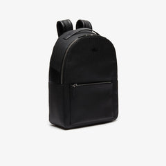 Chantaco Soft Leather Zip Backpack | Lacoste Mens