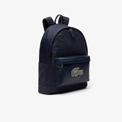 L.12.12 Croco Magic Leather and Canvas Backpack | Lacoste Mens