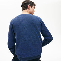 V-neck Cotton Piqué Sweater | Lacoste Mens