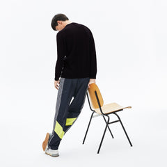LIVE Crew Neck Cashmere And Cotton Sweater | Lacoste Mens