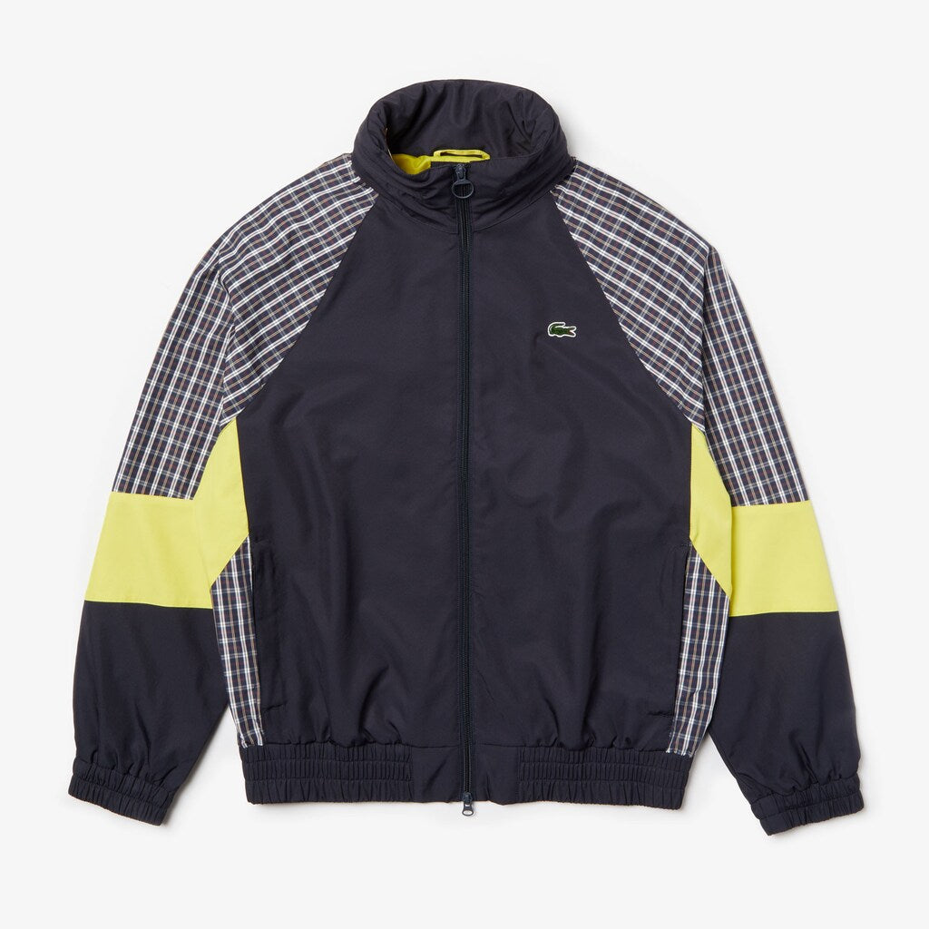 Unisex LIVE Patchwork Track Jacket | Lacoste Mens