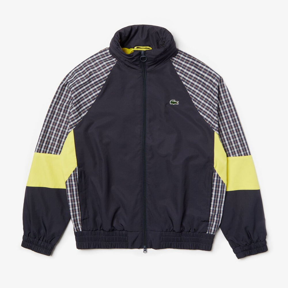 Unisex LIVE Patchwork Track Jacket | Lacoste Mens