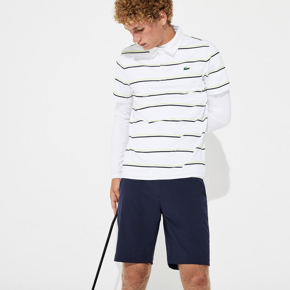 SPORT Striped Breathable Jersey Golf Polo | Lacoste Mens