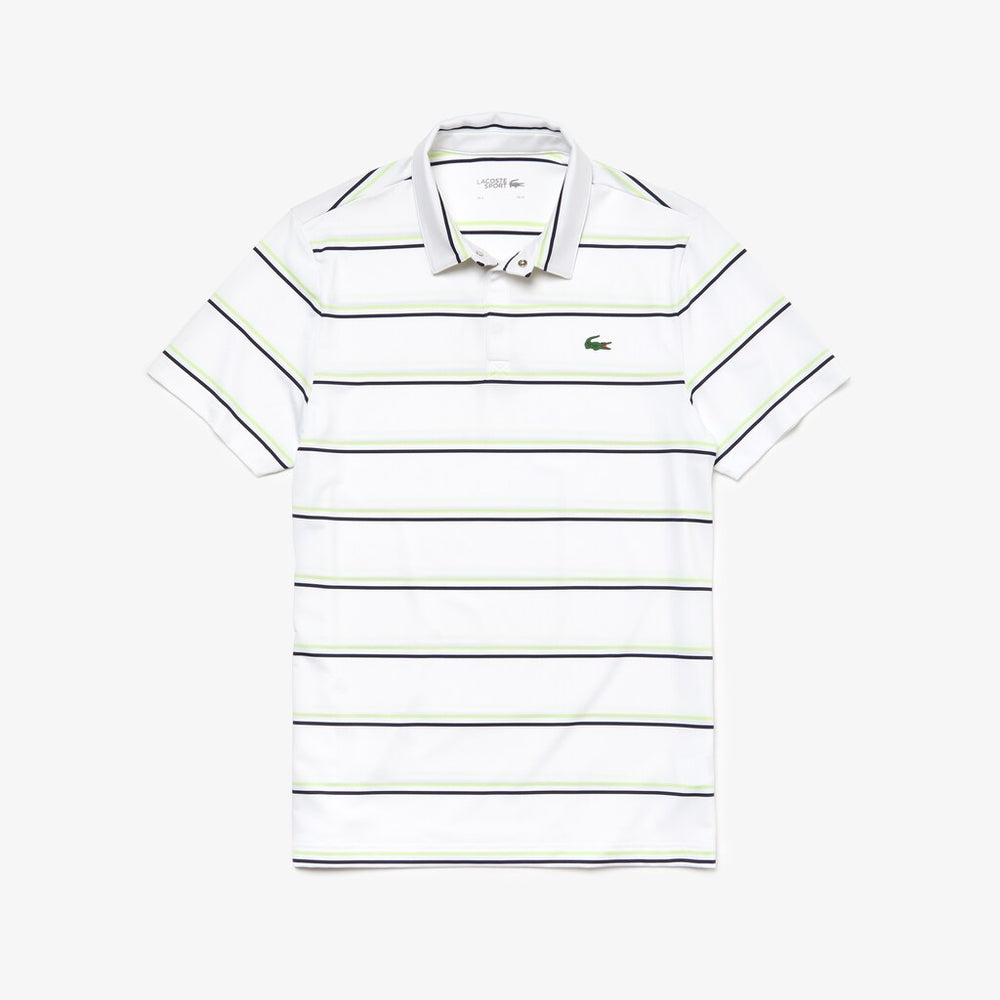SPORT Striped Breathable Jersey Golf Polo | Lacoste Mens