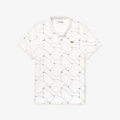 SPORT Print Breathable Stretch Jersey Golf Polo | Lacoste Mens