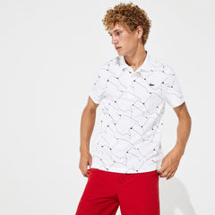 SPORT Print Breathable Stretch Jersey Golf Polo | Lacoste Mens