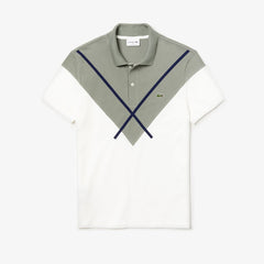 Made In France Jacquard Cotton Piqué Polo Shirt | Lacoste Mens