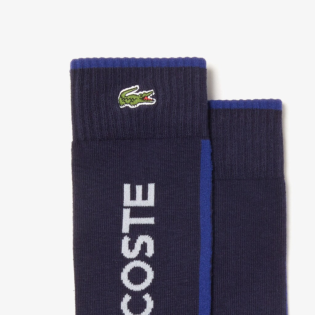 SPORT Striped And Logo Socks | Lacoste Mens