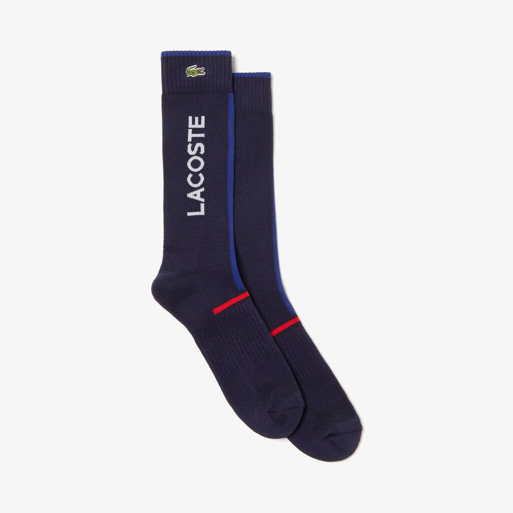 SPORT Striped And Logo Socks | Lacoste Mens