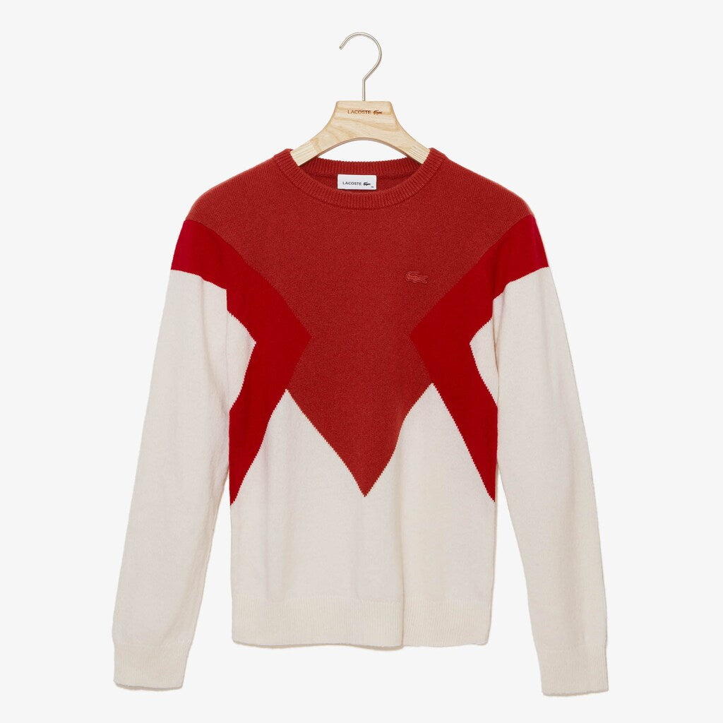 Wo  Multi Color Design Sweater | Lacoste Womens