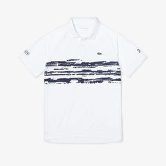 SPORT Novak Djokovic Stretch Print Jersey Polo | Lacoste Mens