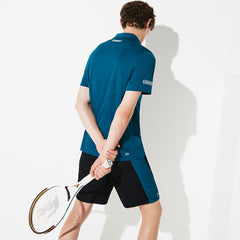 SPORT Mesh-Paneled Piqué Tennis Polo | Lacoste Mens
