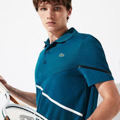 SPORT Mesh-Paneled Piqué Tennis Polo | Lacoste Mens