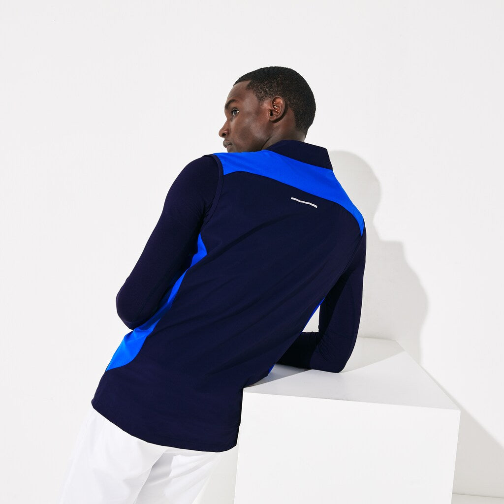 SPORT Stretch Zip Golf Rain Vest | Lacoste Mens