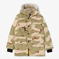 Unisex Lacoste LIVE Faux Fur Hooded Parka | Lacoste Mens