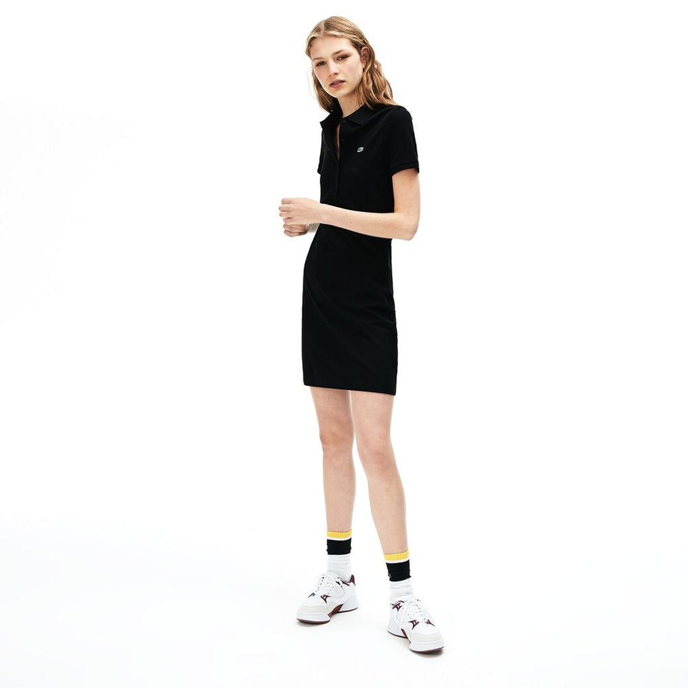Wo  Rainbow Script Collar Polo Dress | Lacoste Womens
