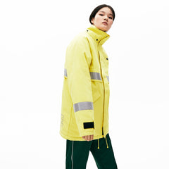 Unisex LIVE Reflective-Stripe Canvas Parka | Lacoste Mens