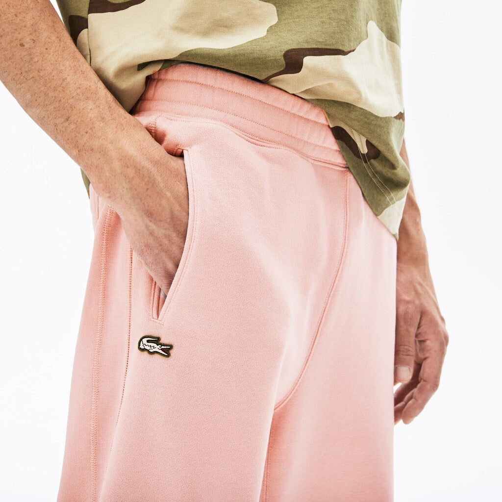 Unisex LIVE Cotton Fleece Sweatpants | Lacoste Mens