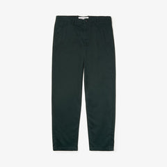 Loose Fit Textured Stretch Cotton Chinos | Lacoste Mens
