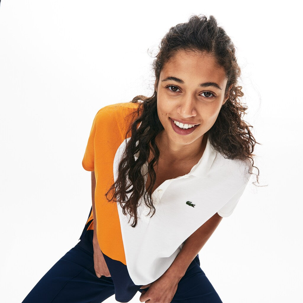 Wo  Color-Block Thermoregulating Piqué Polo | Lacoste Womens