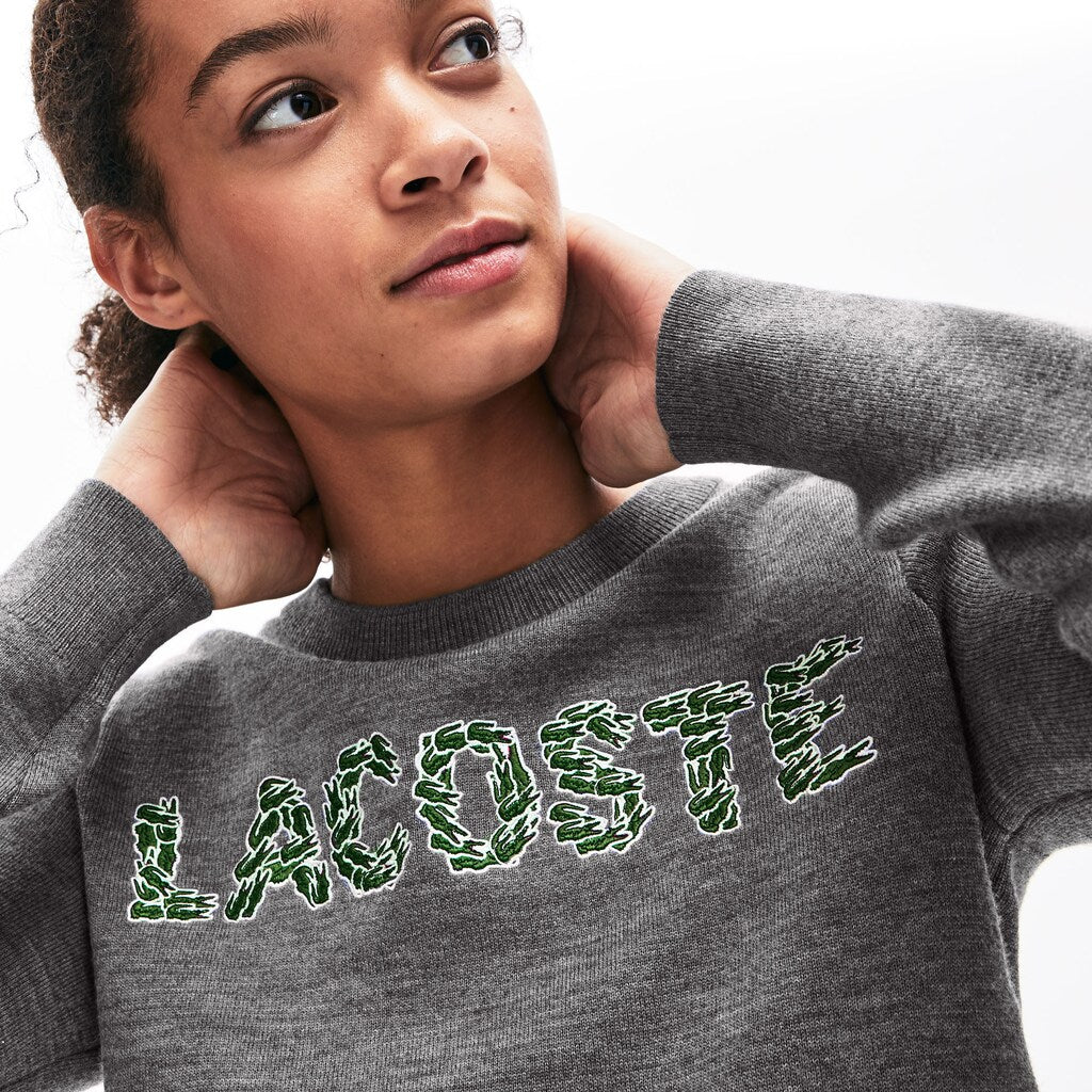 Wo  Croco Magic Wool Sweater | Lacoste Womens