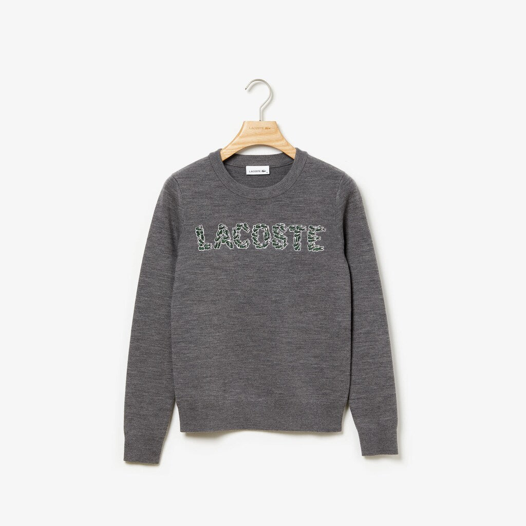 Wo  Croco Magic Wool Sweater | Lacoste Womens