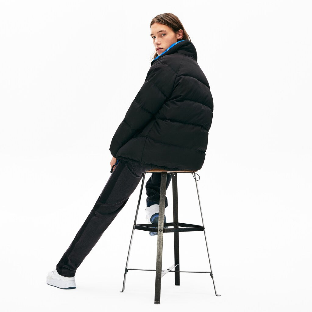 LIVE Print-Lined Reversible Quilted Jacket | Lacoste Mens