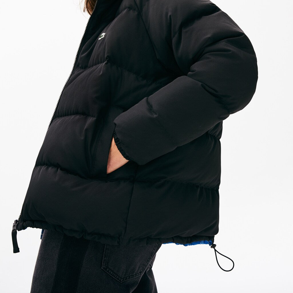 LIVE Print-Lined Reversible Quilted Jacket | Lacoste Mens