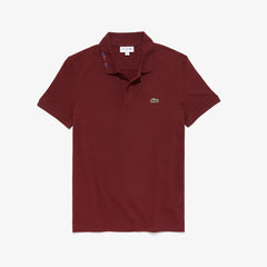 Slim Fit Multicolored Signature Stretch Piqué Polo | Lacoste Mens