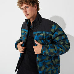 SPORT Color-Blocked Water Resistant Quilted Jacket | Lacoste Mens