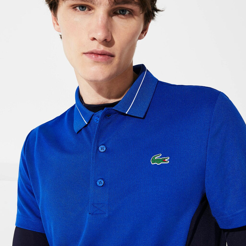 SPORT Knit Paneled Golf Polo | Lacoste Mens