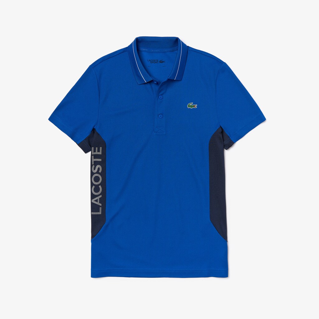 SPORT Knit Paneled Golf Polo | Lacoste Mens
