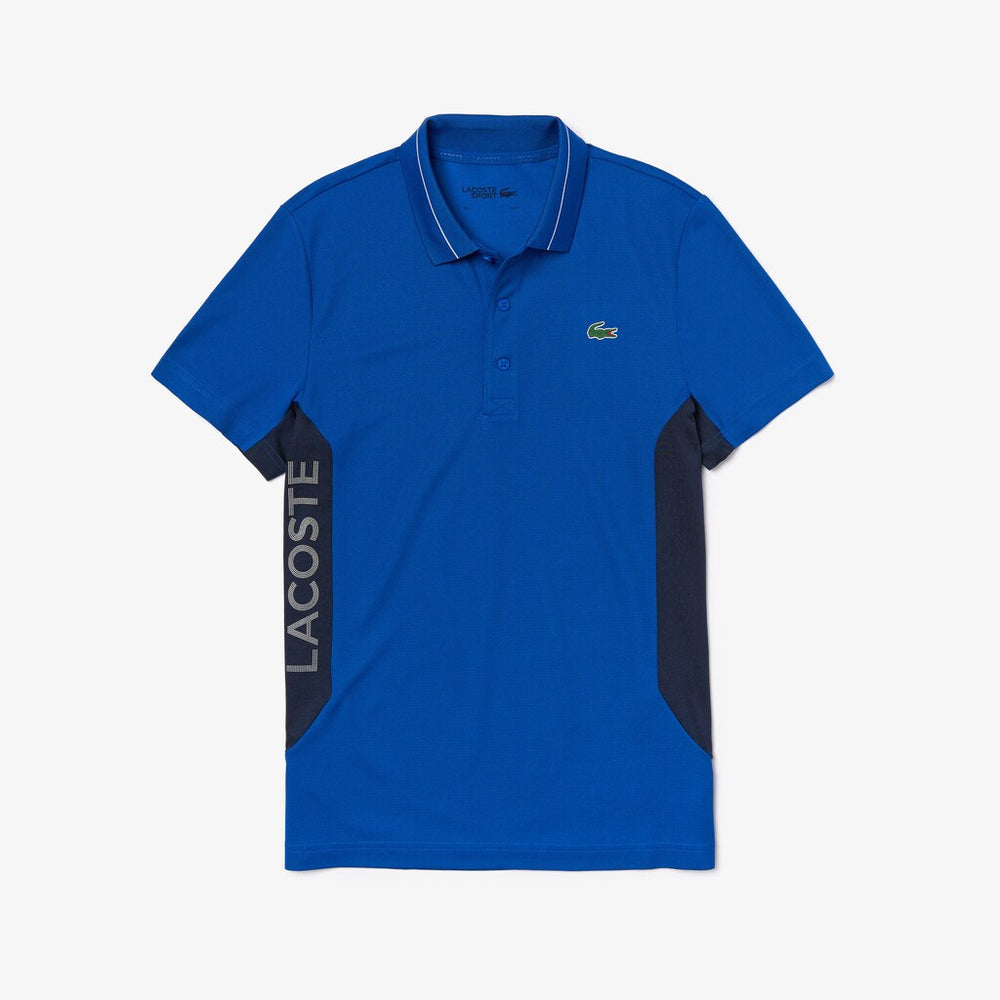 SPORT Knit Paneled Golf Polo | Lacoste Mens