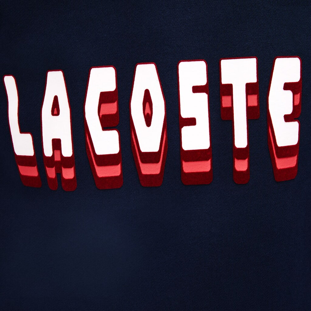 Wo  3D-Lettering Fleece Sweatshirt Dress | Lacoste Womens