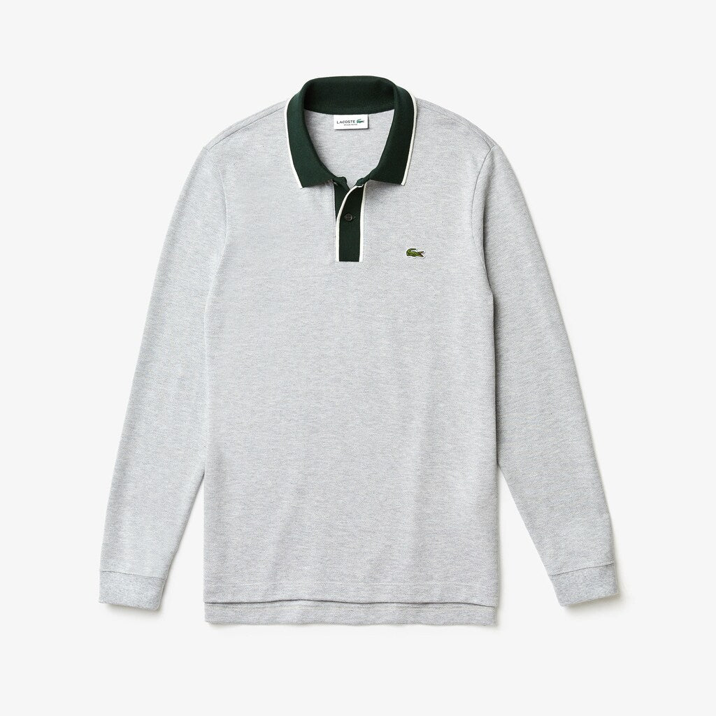 Regular Fit Cotton Piqué Polo Shirt | Lacoste Mens