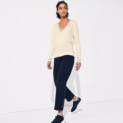 Wo  SPORT Technical Wool Blend Golf Sweater | Lacoste Womens