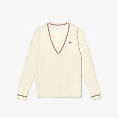 Wo  SPORT Technical Wool Blend Golf Sweater | Lacoste Womens