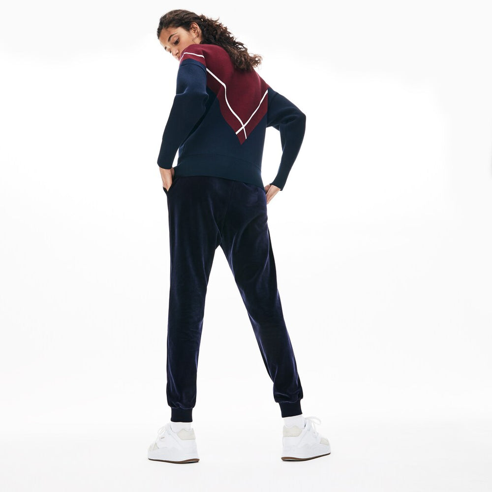 Wo  Tapered Velour Terry Sweatpants | Lacoste Womens
