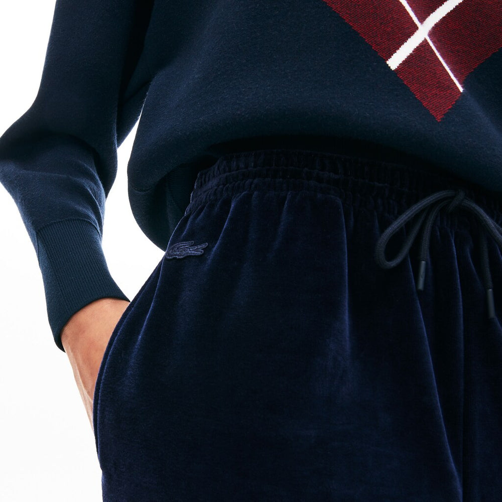 Wo  Tapered Velour Terry Sweatpants | Lacoste Womens