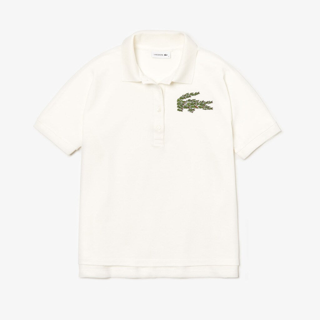 Wo  Relaxed Fit Croco Magic Logo Piqué Polo | Lacoste Womens