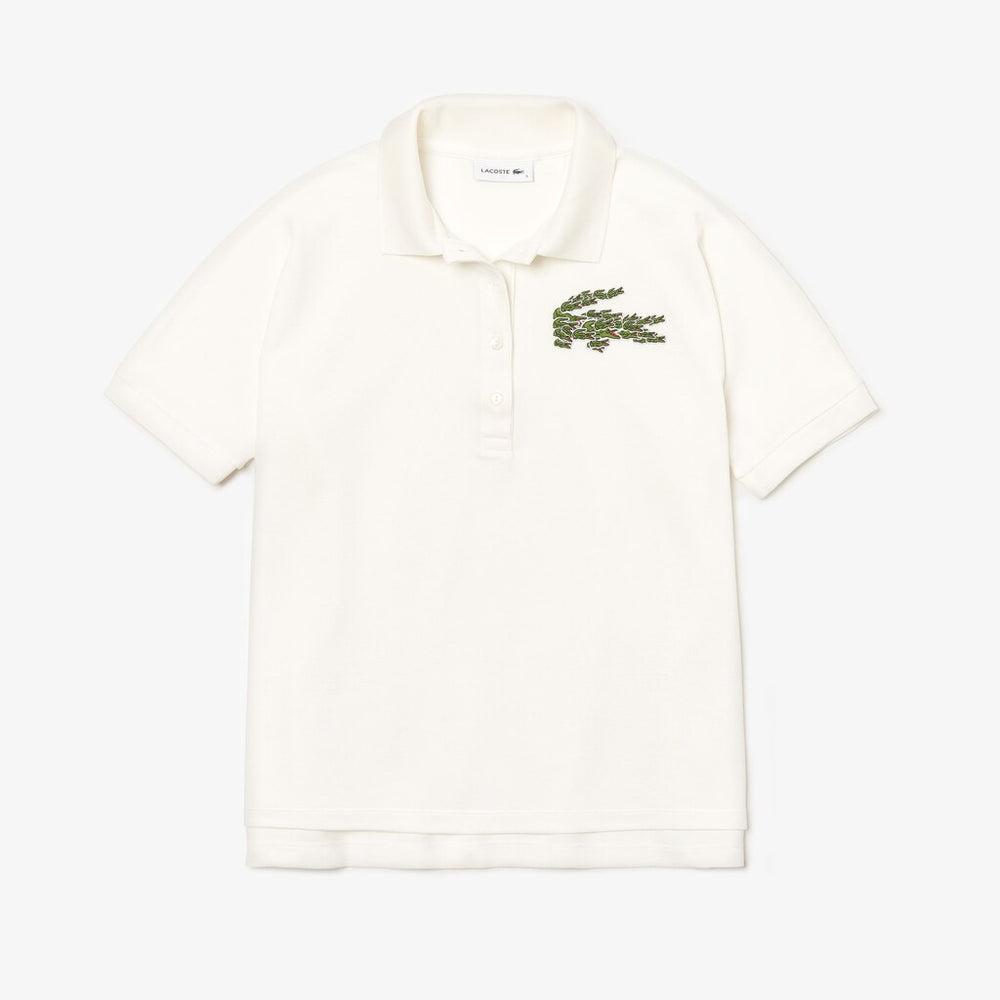 Wo  Relaxed Fit Croco Magic Logo Piqué Polo | Lacoste Womens
