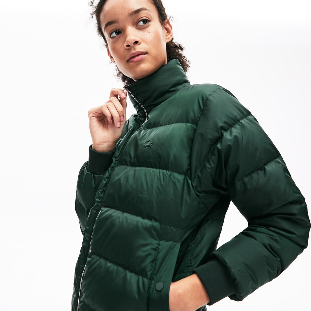 Wo  Reversible Color-Blocked Water-Resistant Quilted Jacket | Lacoste Womens