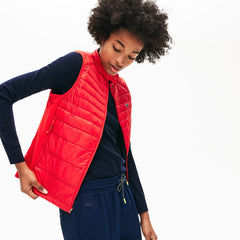 Wo  SPORT Water-Resistant Quilted Technical Golf Vest | Lacoste Womens