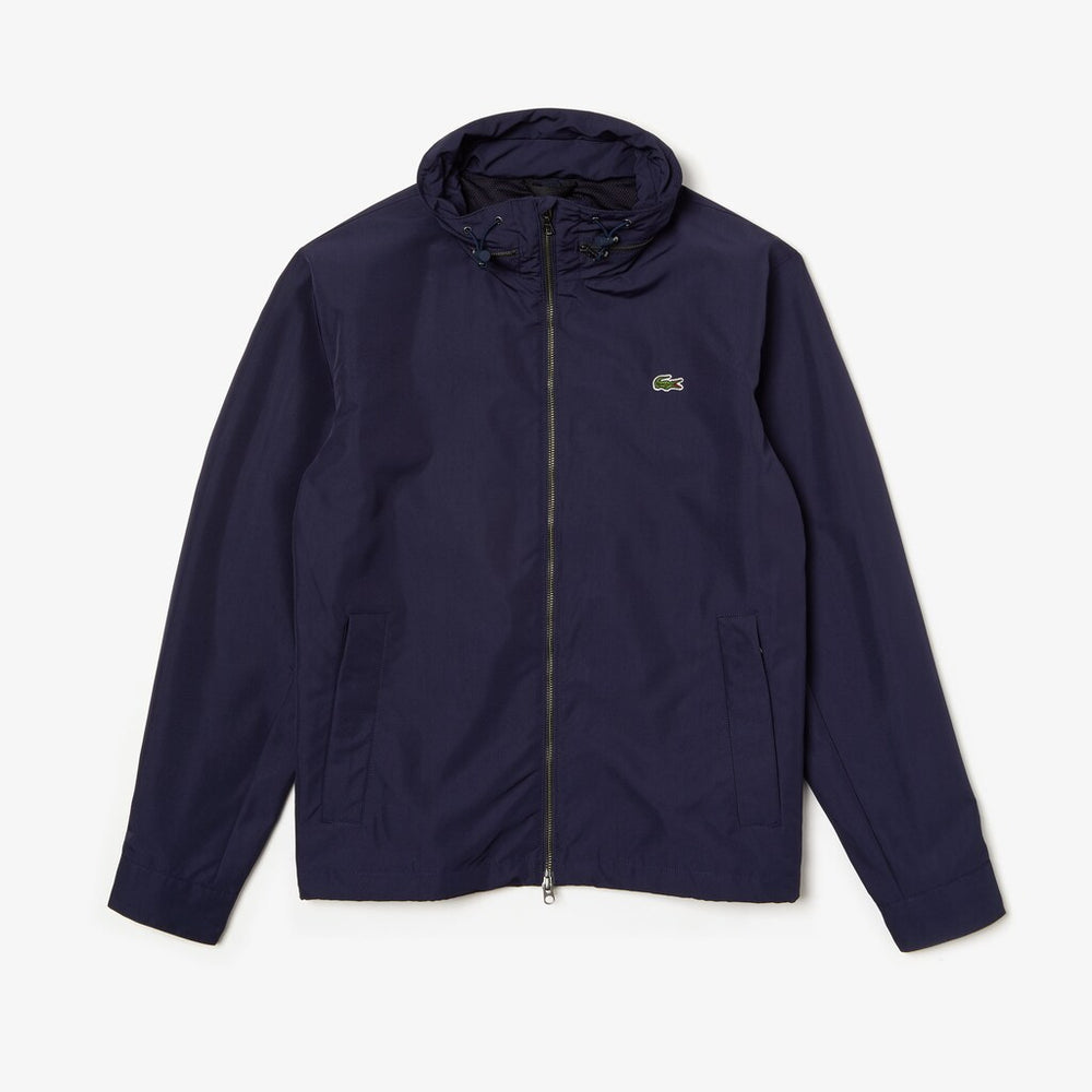 Hooded Weather-Adaptable Windbreaker Jacket | Lacoste Mens