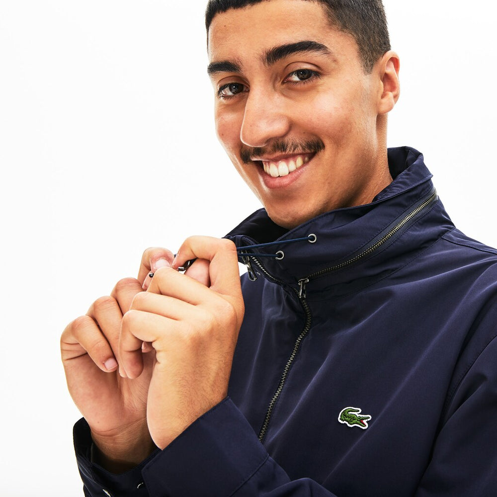 Hooded Weather-Adaptable Windbreaker Jacket | Lacoste Mens