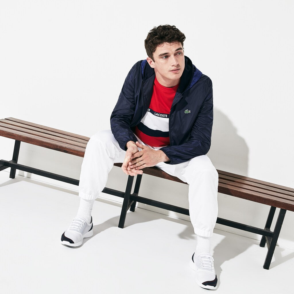 SPORT Lightweight Water-Resistant Windbreaker | Lacoste Mens