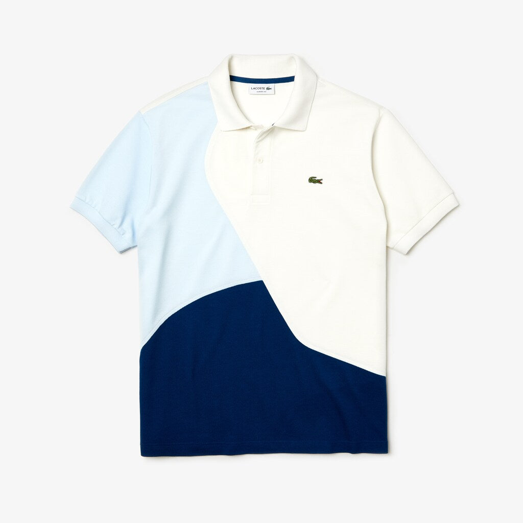 L.12.12 Color-Blocked Thermoregulating Piqué Polo | Lacoste Mens