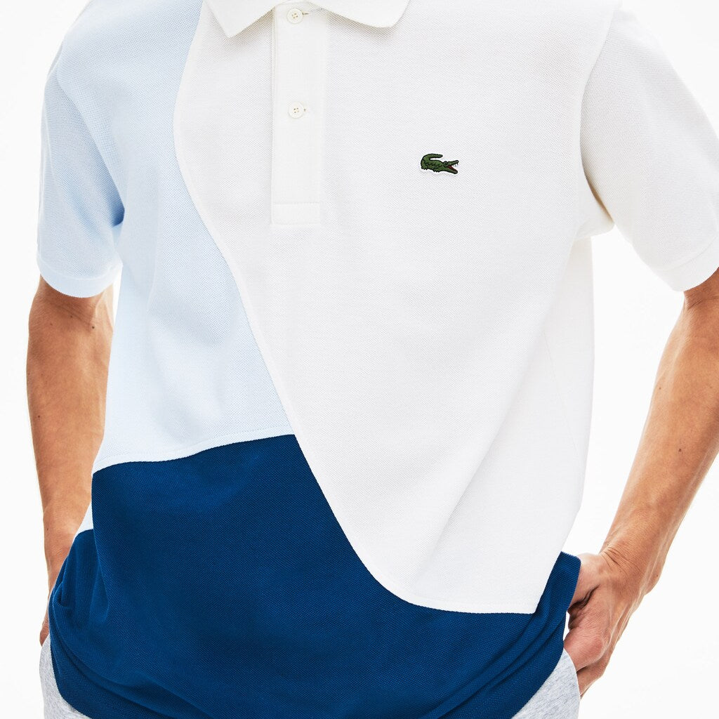 L.12.12 Color-Blocked Thermoregulating Piqué Polo | Lacoste Mens